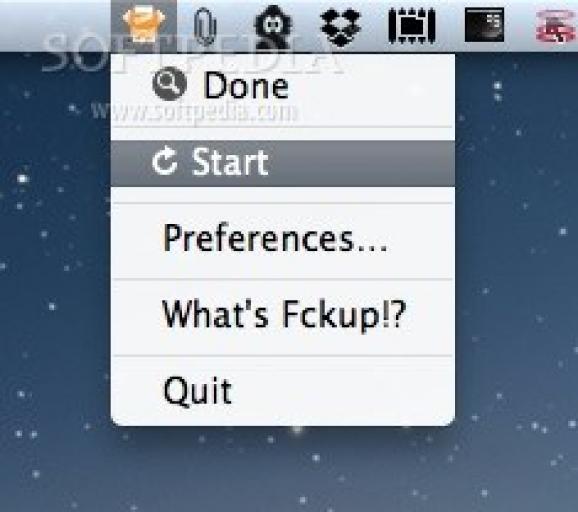 Fckup! screenshot