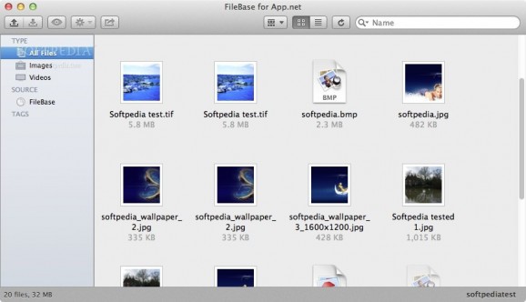 FileBase screenshot