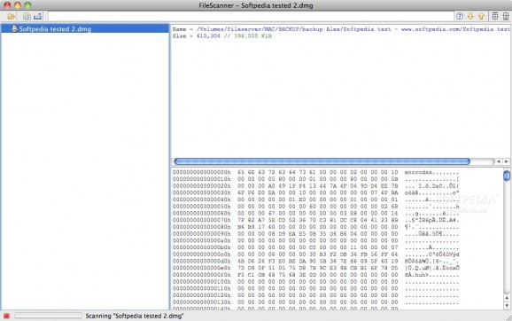 FileScanner screenshot