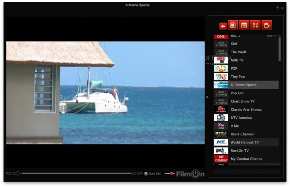 FilmOn HDi Player screenshot