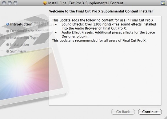 Final Cut Pro X Content screenshot