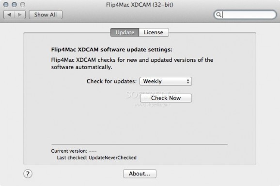 Flip4Mac XDCAM screenshot