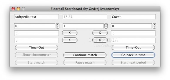 Floorball Scoreboard screenshot