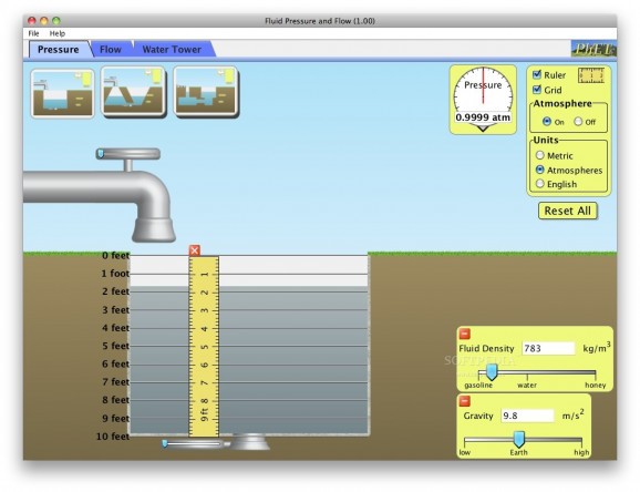 Fluid Pressure and Flow screenshot