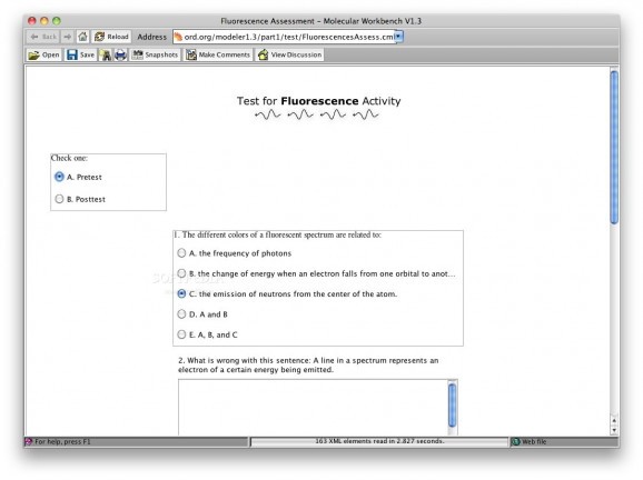 Fluorescence Assessment screenshot