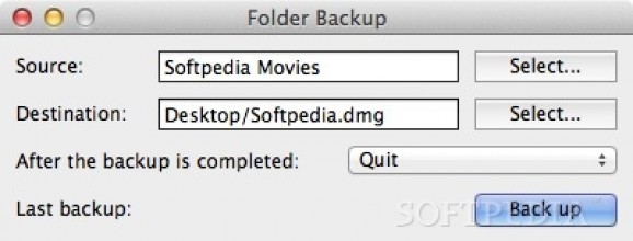 Folder Backup screenshot