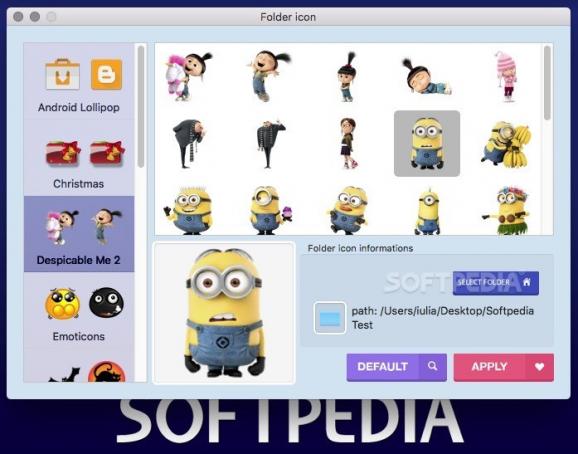 Folder icon screenshot