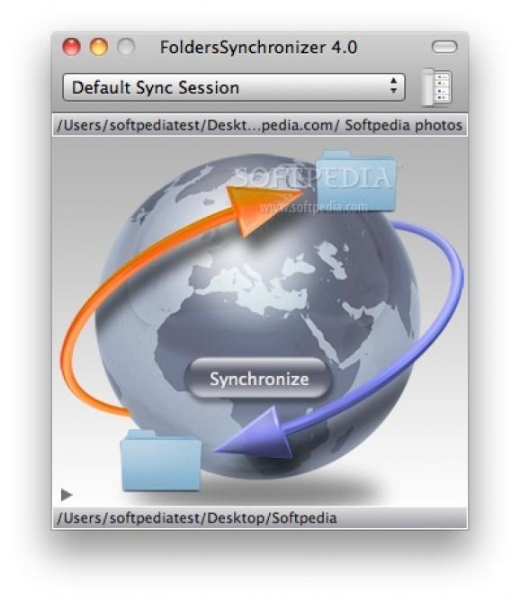 FoldersSynchronizer screenshot