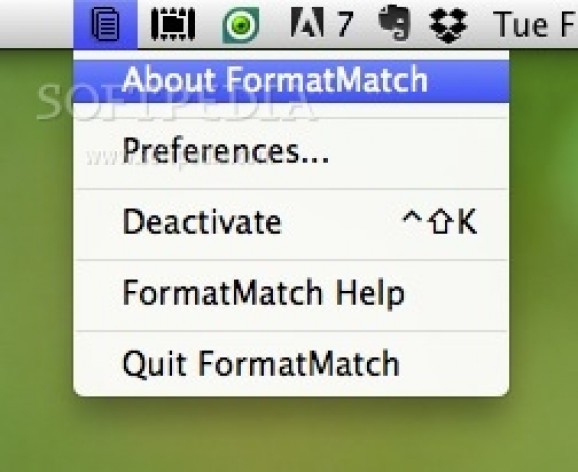 FormatMatch screenshot