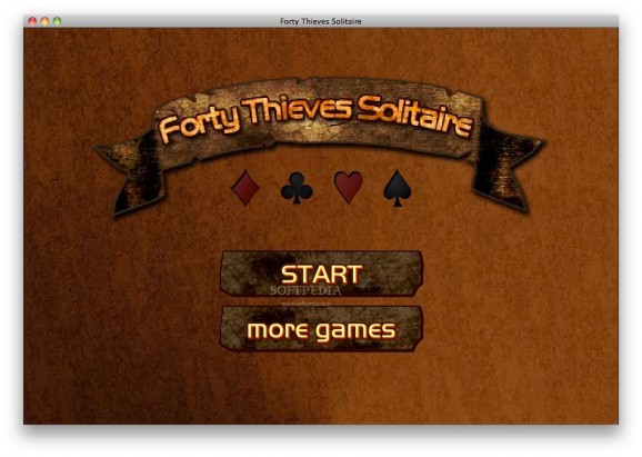 Forty Thieves Solitaire screenshot