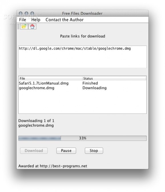 Free Files Downloader screenshot