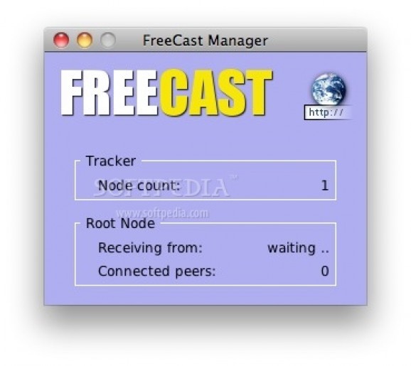 FreeCast Manager screenshot