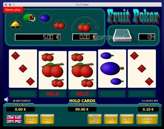 Fruit Poker screenshot