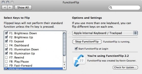 FunctionFlip screenshot