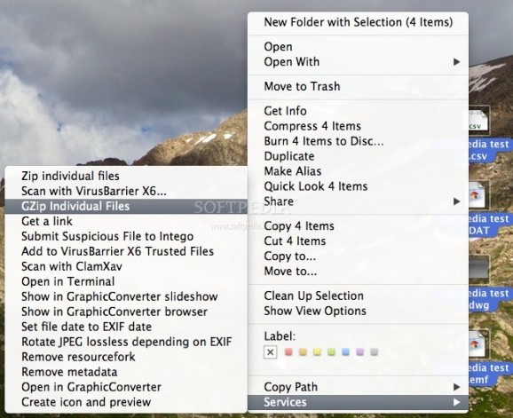 GZip Individual Files screenshot