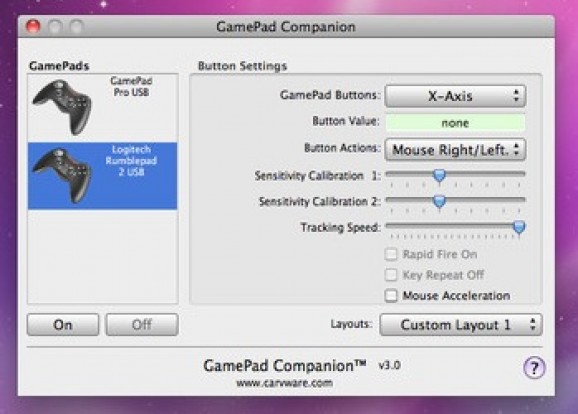 GamePad Companion screenshot