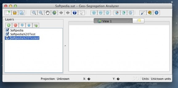 Geo-Segregation Analyzer screenshot
