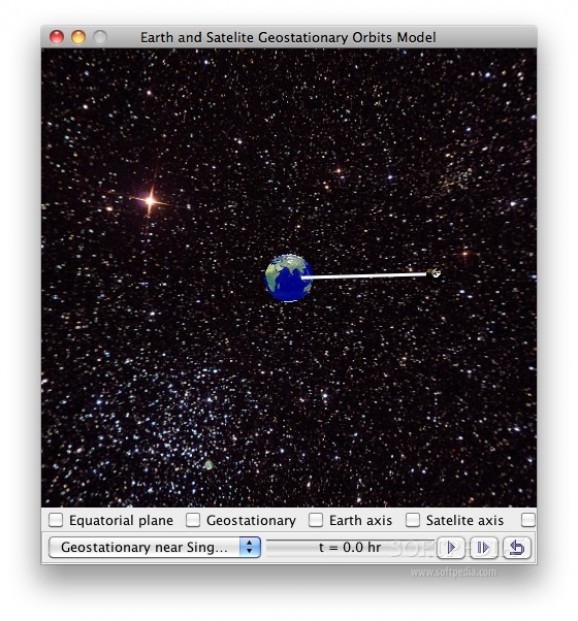Geostationary Earth Orbit Satellite Model screenshot