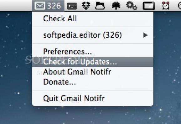 Gmail Notifr screenshot