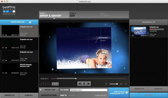 GoPro Studio Premium screenshot