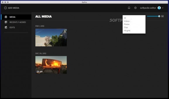 GoPro Desktop screenshot