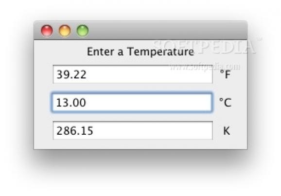 Temperature Converter screenshot