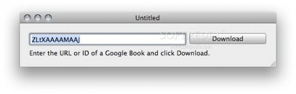 Google Book Downloader screenshot