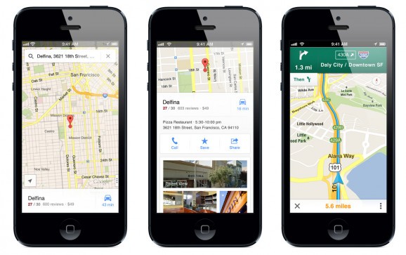 Google Maps SDK for iOS screenshot