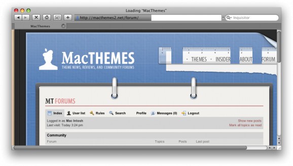 Gray System Theme screenshot