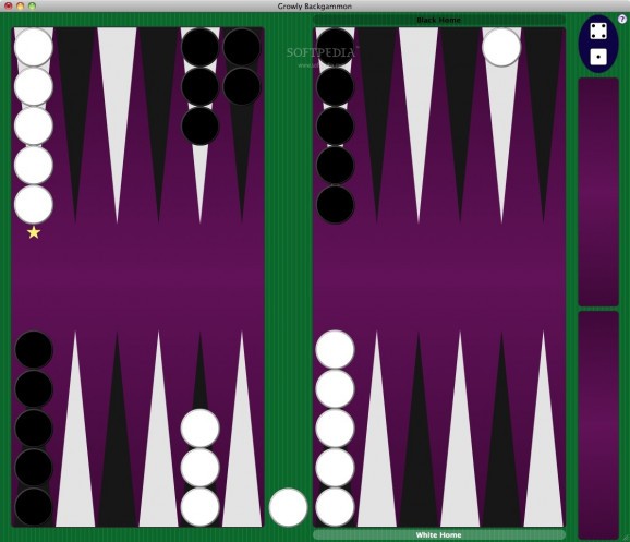 Growly Backgammon screenshot