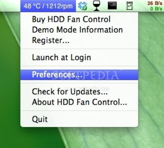 HDD Fan Control screenshot