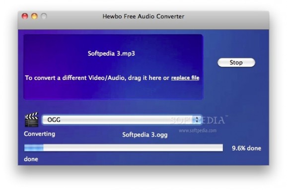 Hewbo Audio Converter screenshot