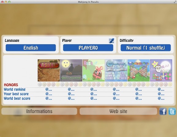 Mahjong In Poculis screenshot