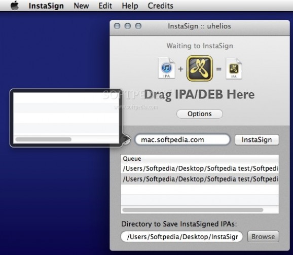 InstaSign screenshot