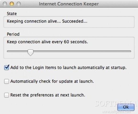 Internet Connection Keeper screenshot