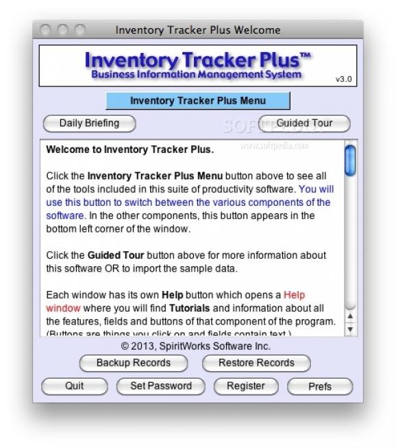 Inventory Tracker Plus screenshot