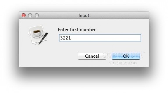 Java calculator screenshot