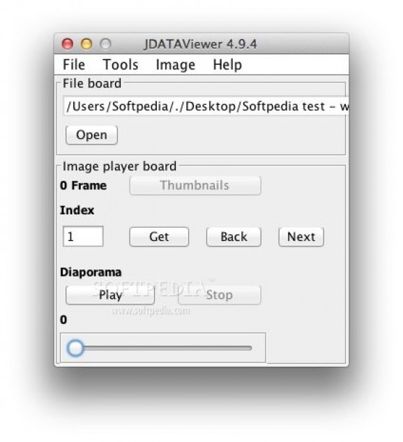 JDATAViewer screenshot