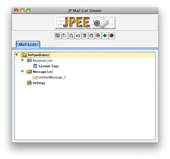 JPEE Email Utility screenshot