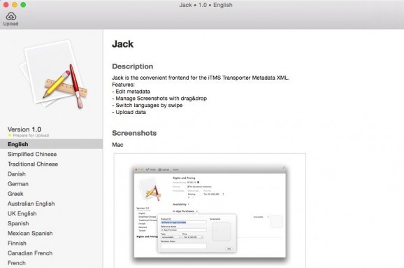Jack screenshot