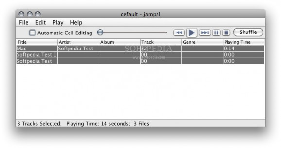 Jampal for Mac screenshot