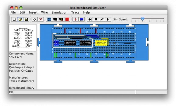 Java Breadboard Simulator screenshot