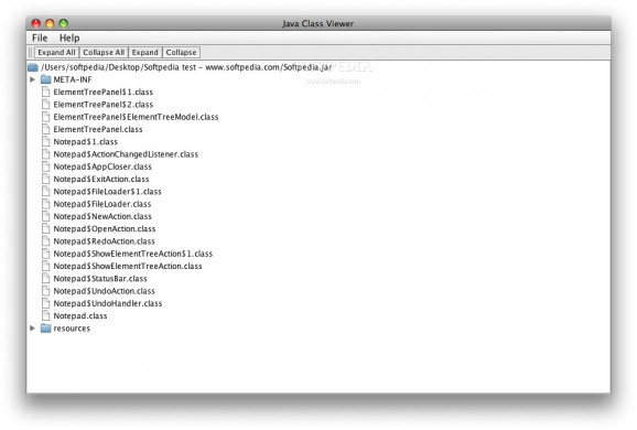 Java Class Viewer screenshot
