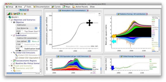 Java Climate Model screenshot
