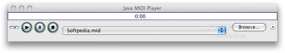 Java MIDI Player screenshot