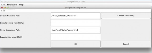 JavaQemu screenshot