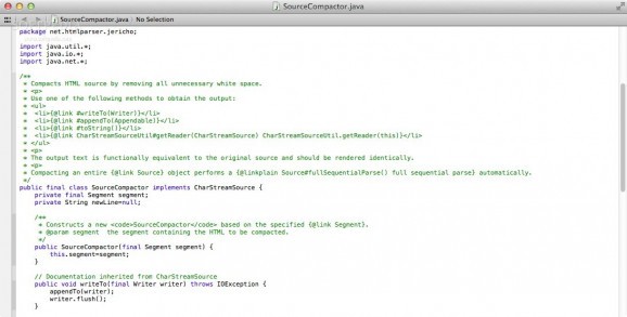 Jericho HTML Parser screenshot