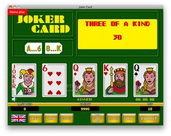 Joker Card screenshot