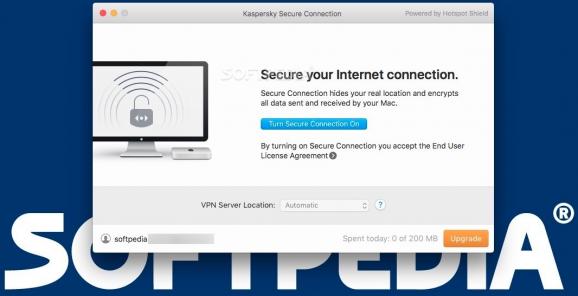 Kaspersky Secure Connection screenshot