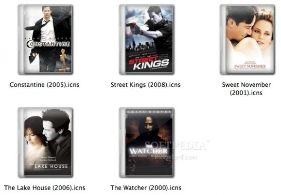 Keanu Reeves Movies Icon Pack 1 screenshot